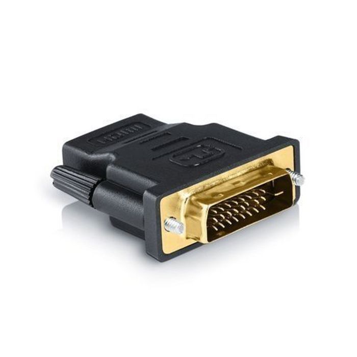 Adaptateur Dvi Hdmi, Connecteur Dvi D 24+1 Mâle Vers Hdmi Femelle Support 1080P