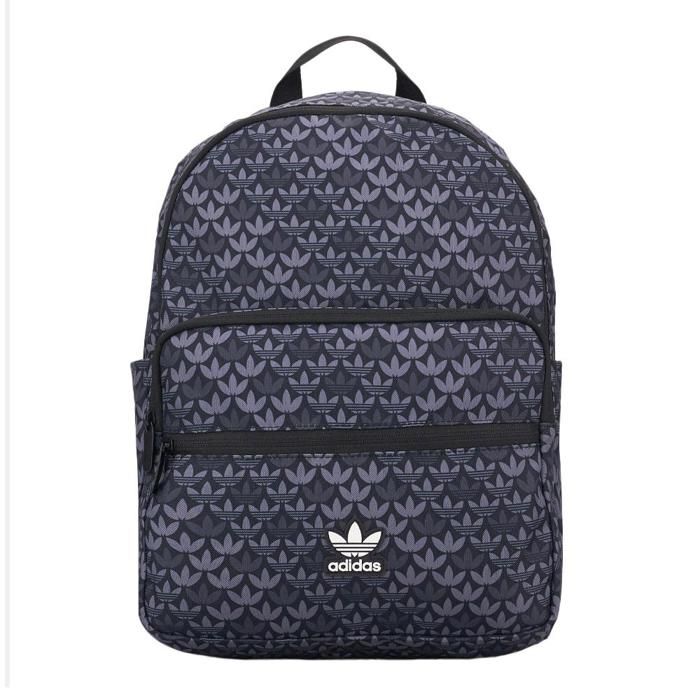 Sac à dos - Adidas - Monogram - Noir - 100% polyester recyclé - 20,5 L