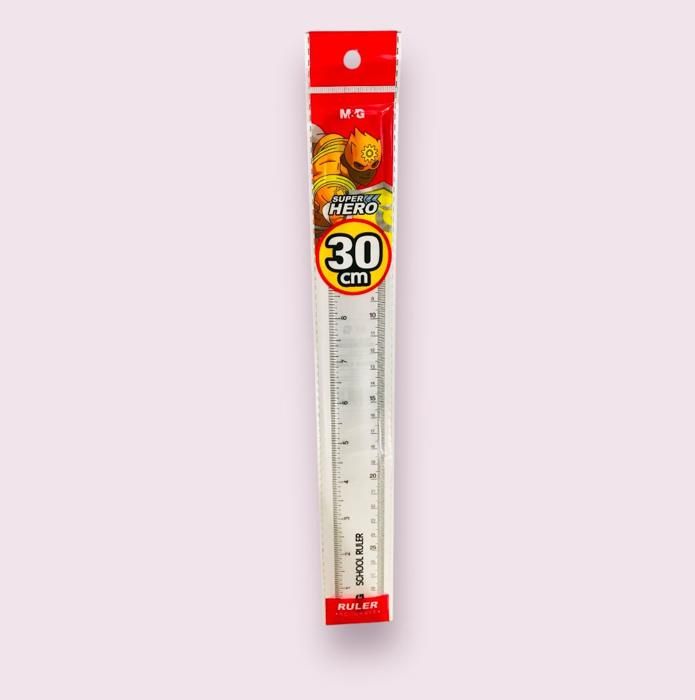 Super Hero Ruler - 30 Cm
