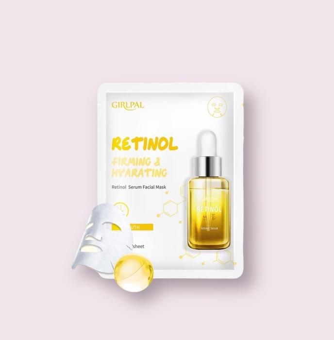 GIRLPAL RETINOL SERUM FACIAL MASK
