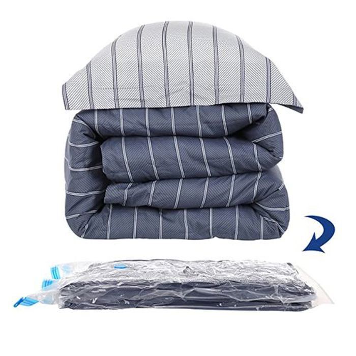 Pack de 10 Sac sous vide de stockage organisateur pour vêtements, couette 60 x 80 cm