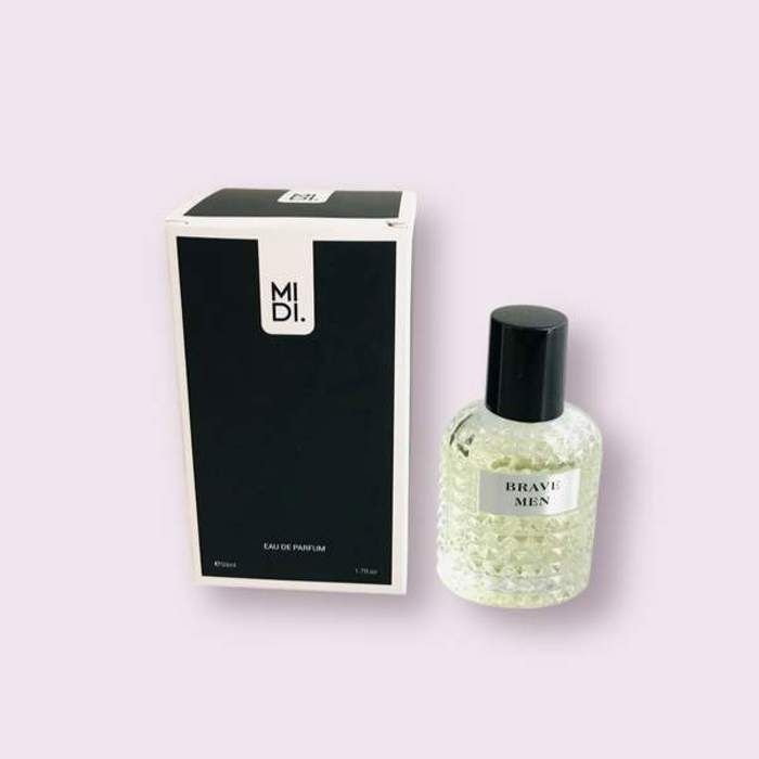 Eau de Parfum - Brave Men - 50ml - Notes boisées - Notes épicées - Parfum audacieux