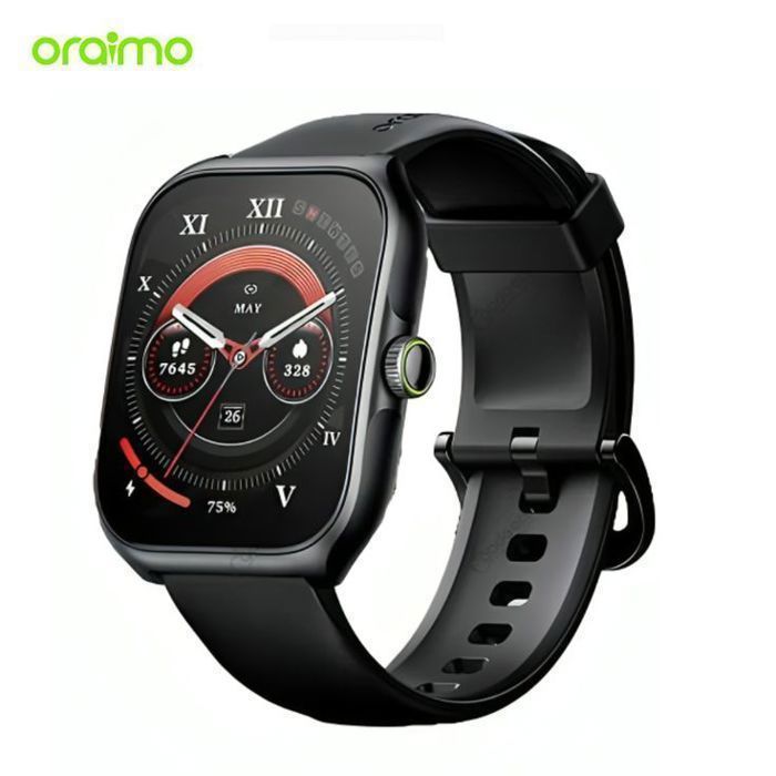 Montre Intelligente oraimo OSW-812 Watch Nova AM – Écran AMOLED avec Couverture Incurvée