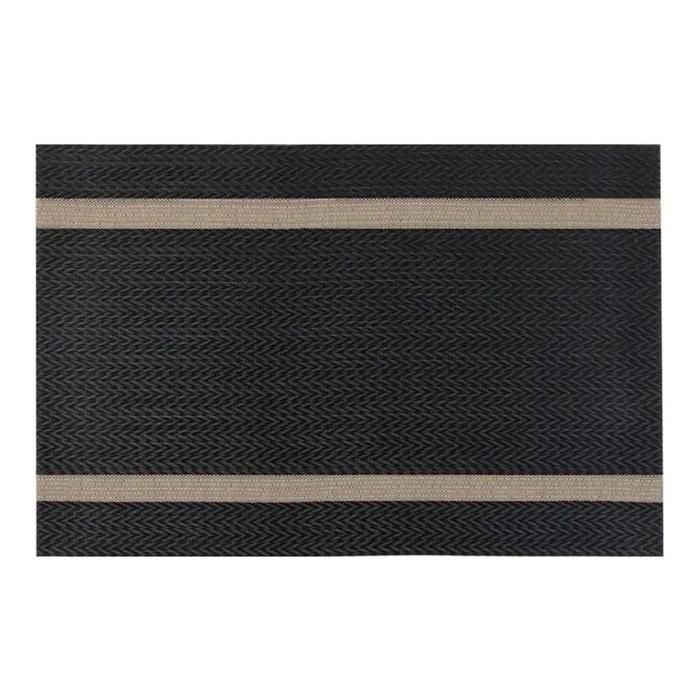 1 set table anti tache couleur noir 45cm/30cm