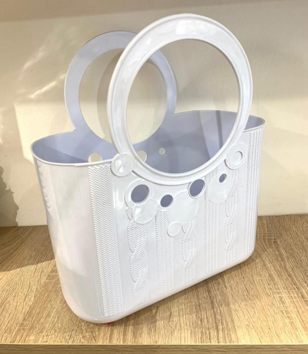 Panier hamam multiusage blanc