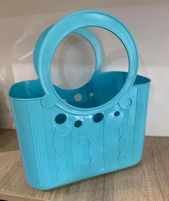 Panier hamam multiusage bleu