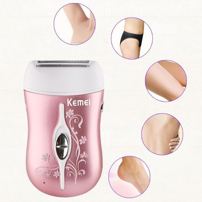 Epilateur rasoir pour femmes Rechargeable 3 en 1