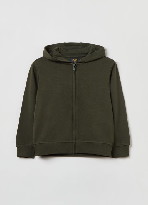 Sweat - 2h - Garçon - Vert - Manches longues - Col capuche - Marjane Mall - Image 1