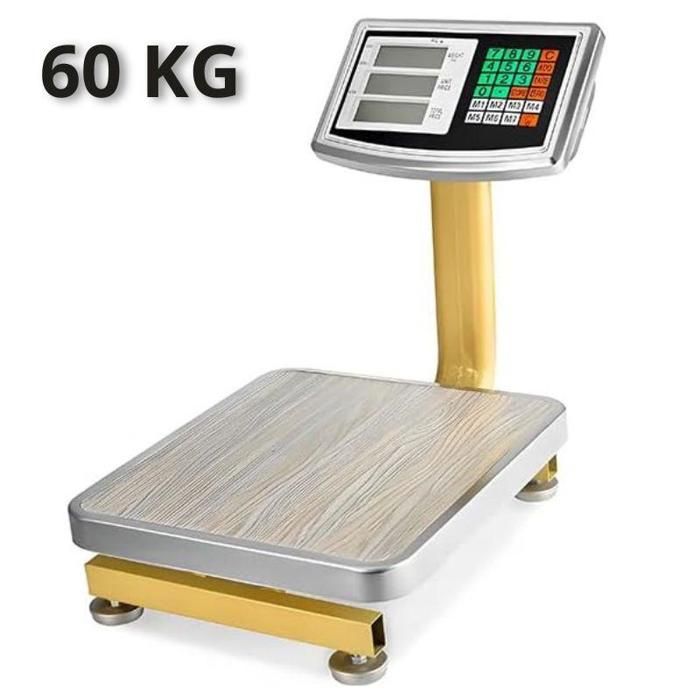 balance de précision élevée de 60 kg avec écran LED rétroéclairé