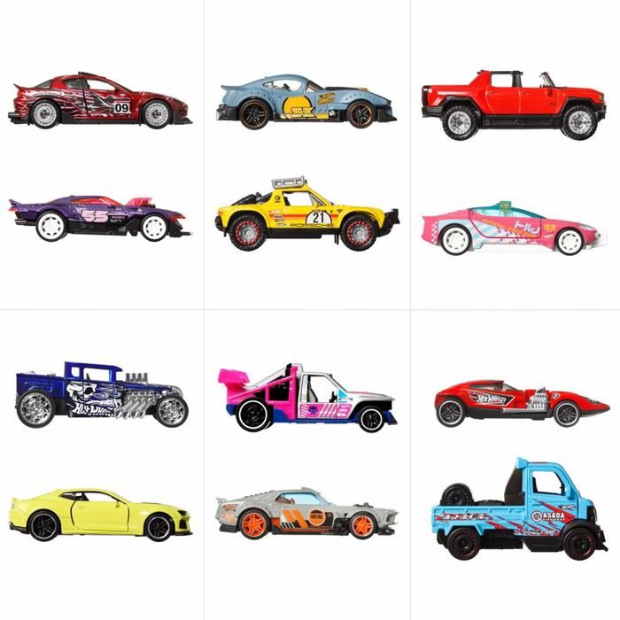 HOT WHEELS PULL BACK CARS - modèle aléatoire
