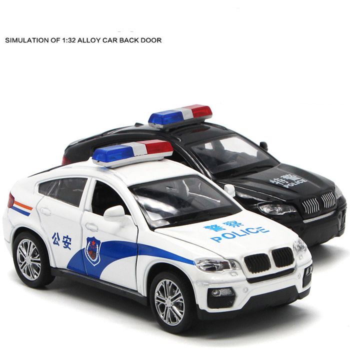 Voiture de police inertielle moulée sous pression