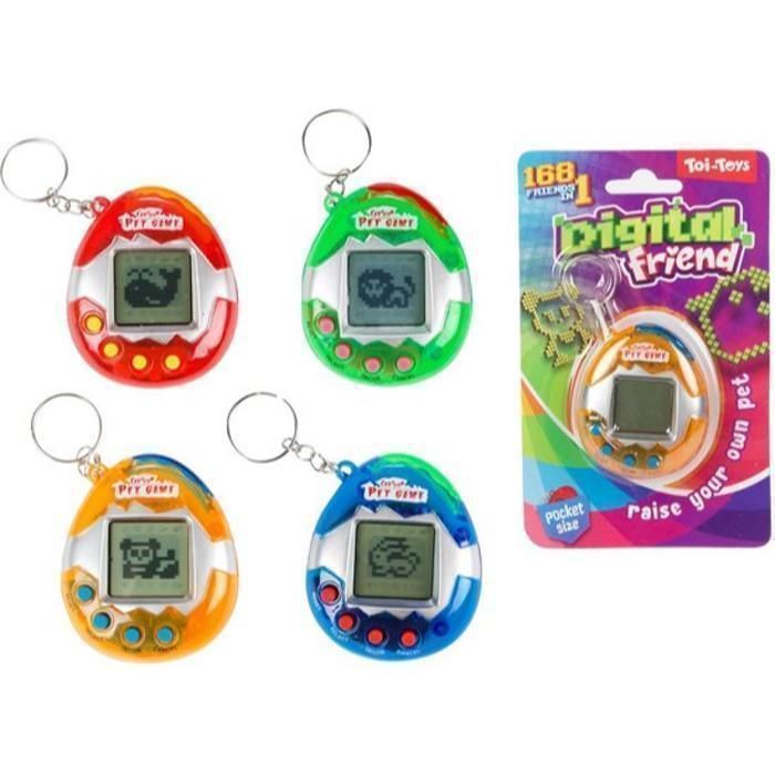 Tamagotchi Ami électronique / Animal de compagnie 168 en 1 9,5x2x15cm