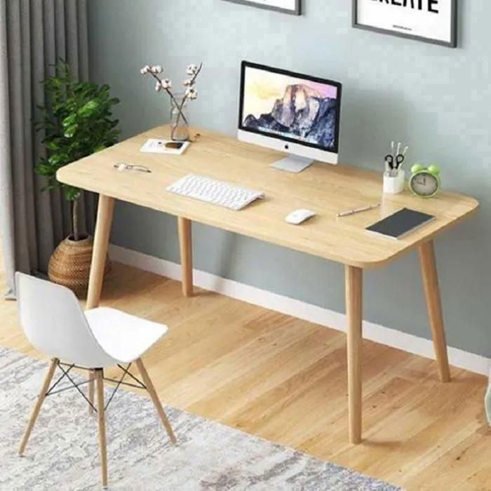 bureau  ou Table Chêne en bois (100x50x74) cm