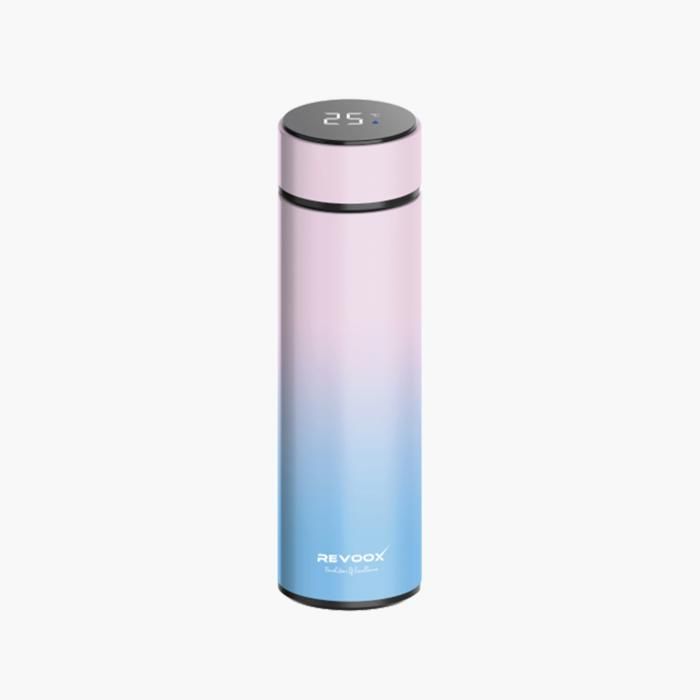 Mug Isotherme - REVOOX - RG-T01 - 500ml - Acier Inoxydable - Écran LED Intelligent
