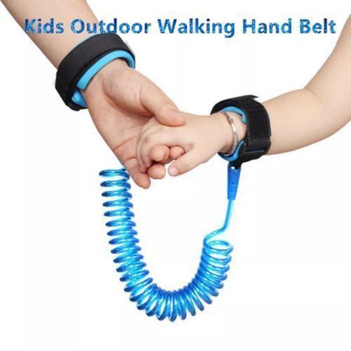 Bracelet enfant anti-perte bleu