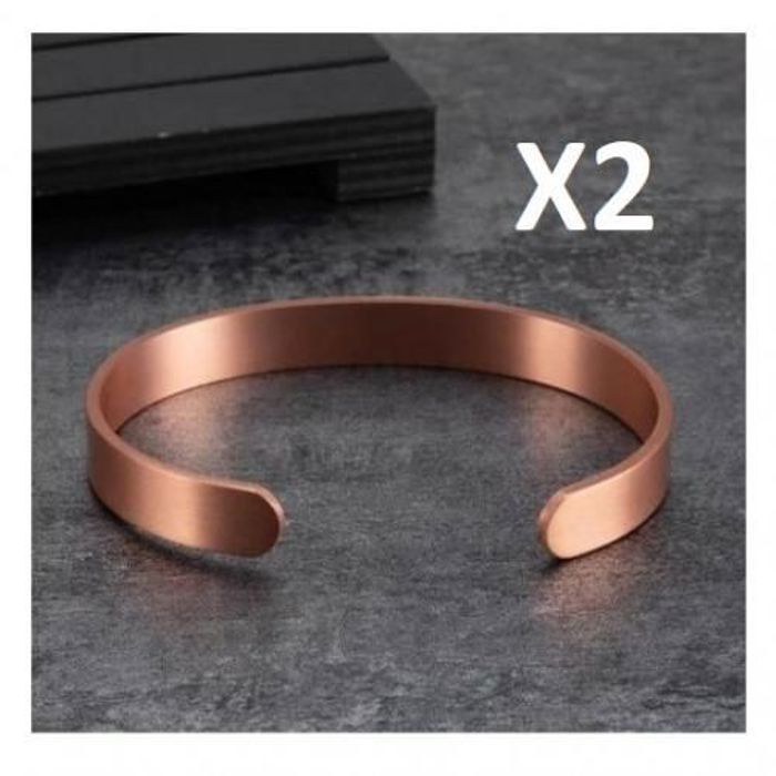 Bracelet en Cuivre - Non spécifié - Anti-Douleurs Articulaires - Anti-Rhumatisme - Marron
