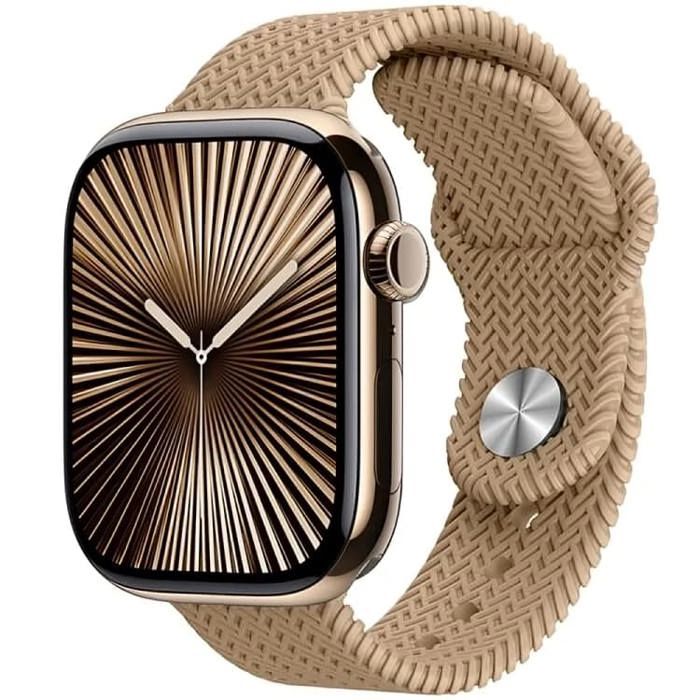 HK10 Pro Max Smartwatch édition 10 Écran AMOLED 2.02 supportés par fonctions AI - Gold