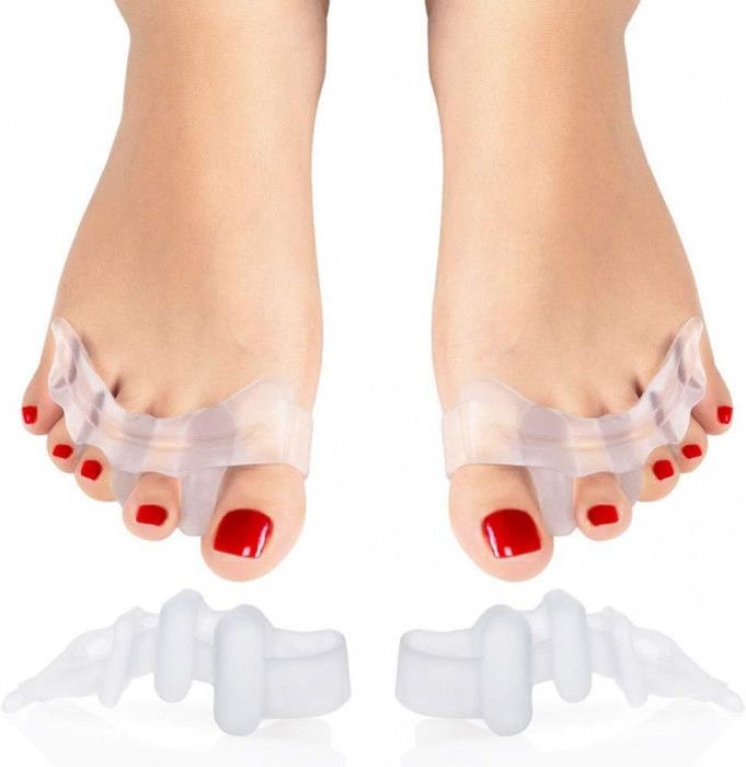 2 Correcteur d'Orteil en Gel pour Les Hommes et Femmes