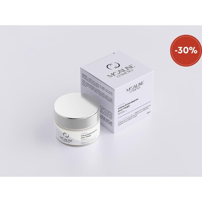 Crème Éclaircissante - Lumina - 50ml - Niacinamide - Extrait de Réglisse - Non Grasse