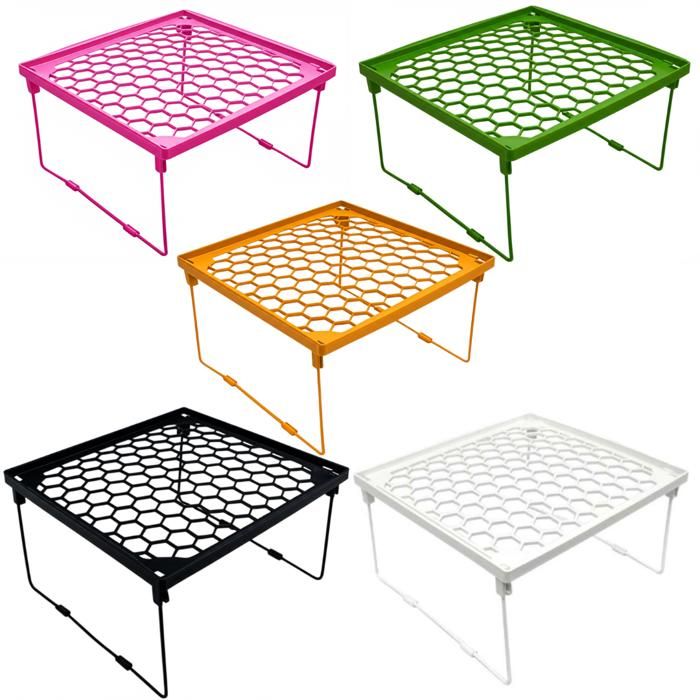 3PCS Étagère de cuisine pliable – Organisateur flexible pour un rangement optimal 28x30x15 cm (Couleur aléatoire)