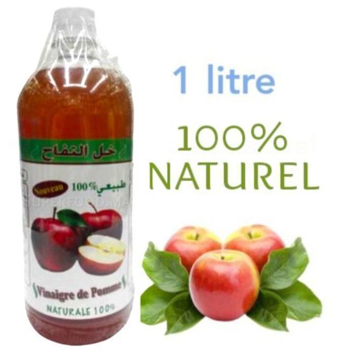 Sweet Sunnah Vinaigre de cidre de pomme  100%  naturel  / 1 litre