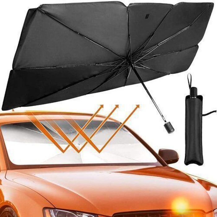 pare-brise parapluie de pare-soleil de voiture avant pliable réfléchissant UV