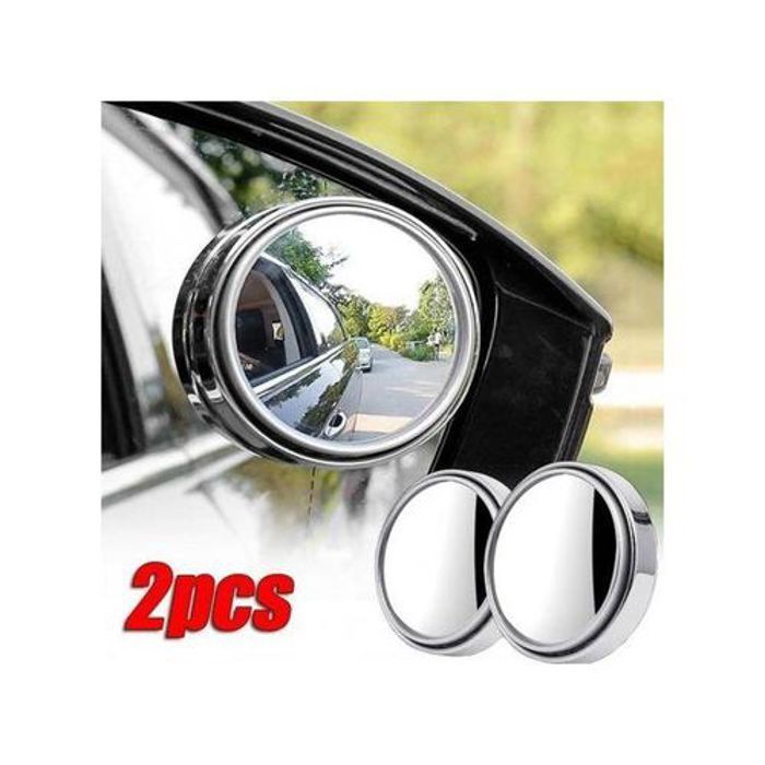 Miroir de rétroviseur pour voiture 360 degrés, Miroir pour angles morts, 2 pièces