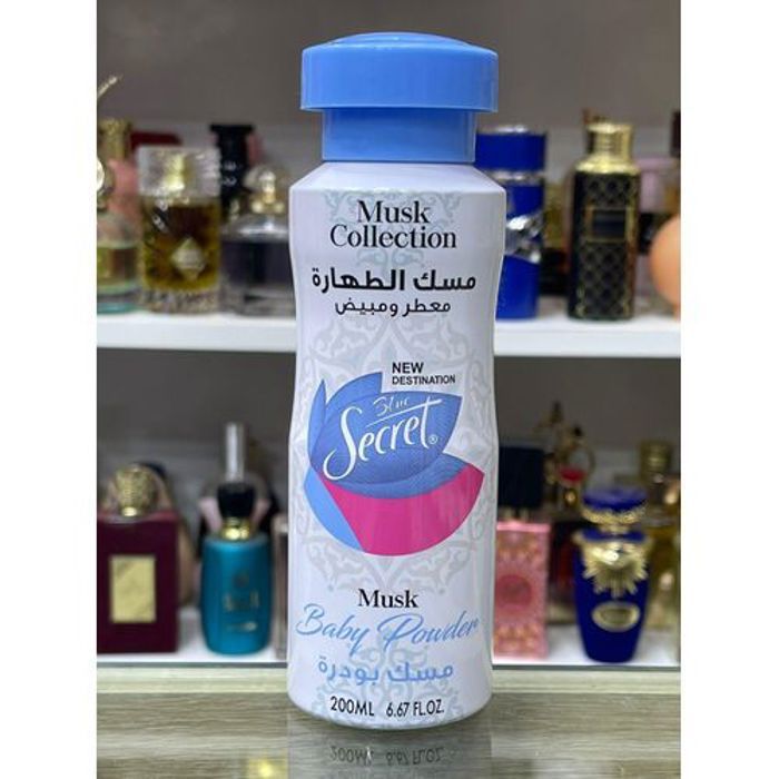Déodorant parfumé Musk BABY POWDER pour femme 200 ml