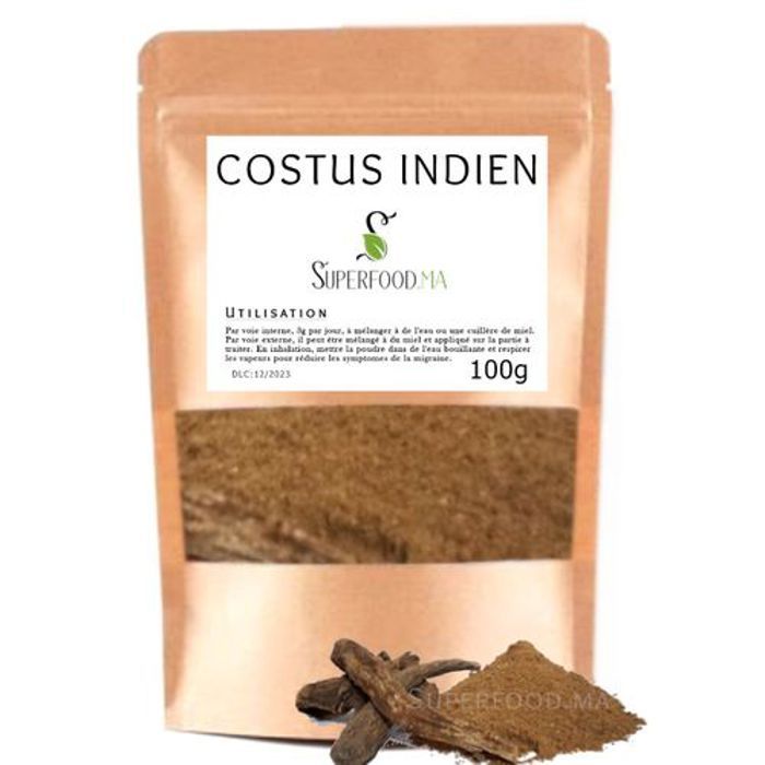 Costus indien 100 % NATUREL QIST LHINDI En poudre - 100g