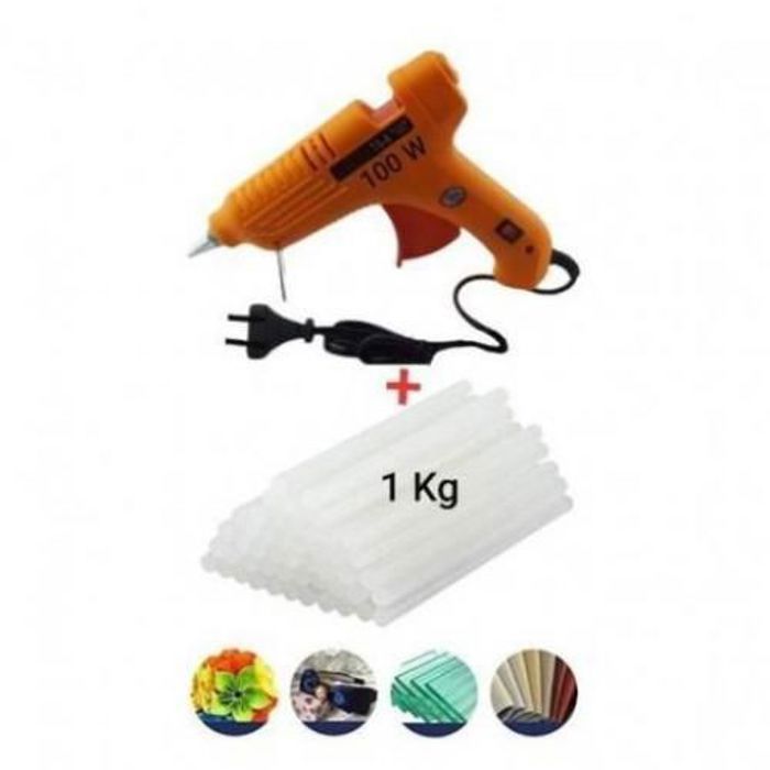 Pistolet à colle Professionnel chaude fX tools GLUEGUN 100WATT + 1 KG