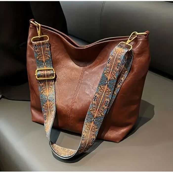 Sac fourre-tout élégant pour femme de grande capacité - Chic Summer Fashion avec bandoulière réglable
