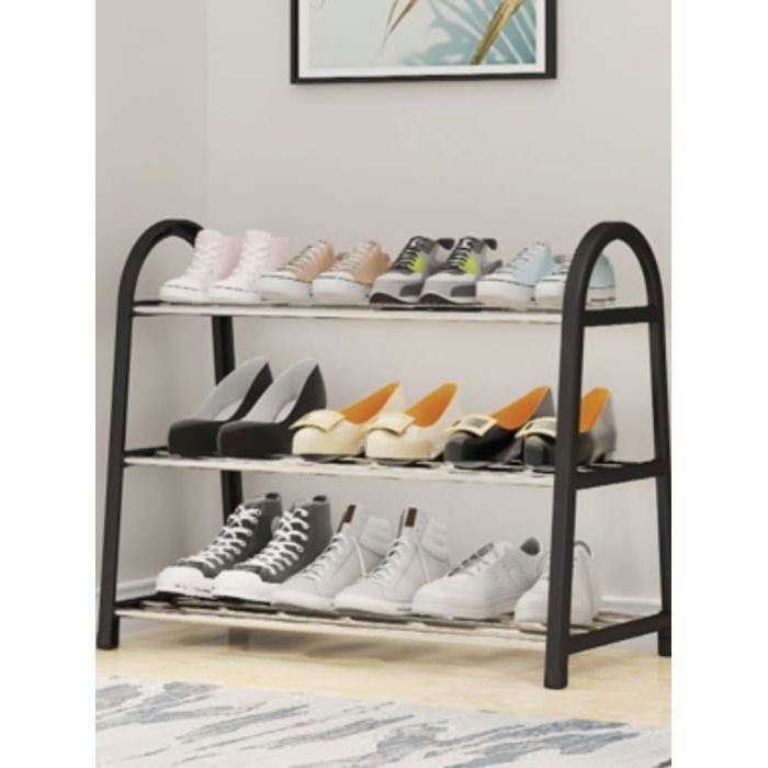 Étagère à chaussures sur pied 4 étages pour couloir et entré maison