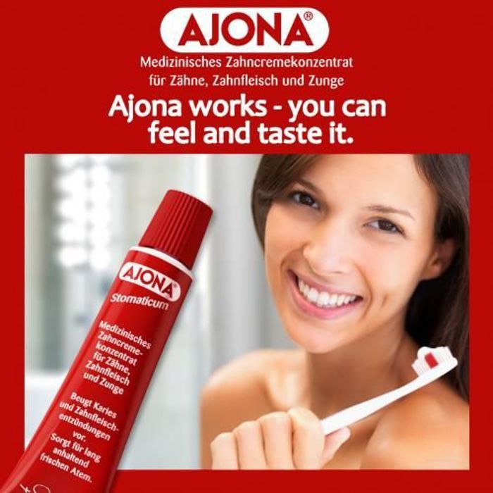 Ajona Dentifrice  concentré pour les dents, les gencives et la langue. 25ml