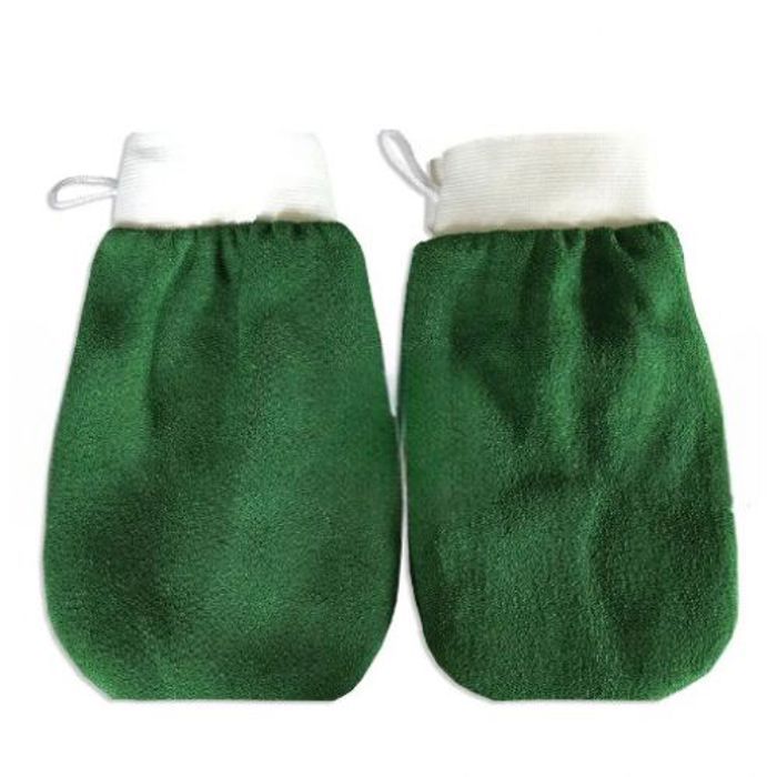 Gant de gommage - Non spécifié - 2 pièces - Exfoliation - Pour hammam - Mixte