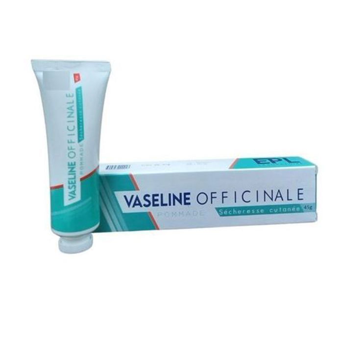Pommade - Vaseline Officinale - Tube 45g - 100% pure - Sans conservateur - Adoucit la peau
