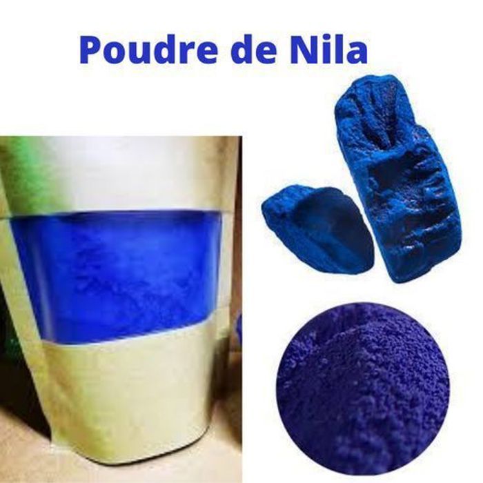 Pigment - Nila - Bleu Sahraoui - 100% naturel - 20 g - Vegan