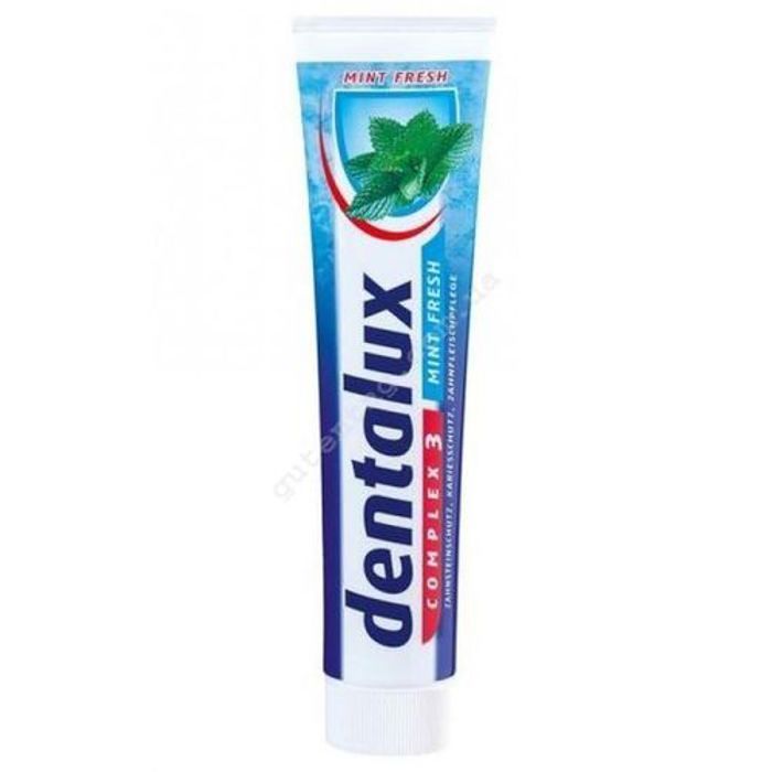 Dentifrice - Dentalux - Complexe 3 - Menthe Forte - 125 ml - Protection complète