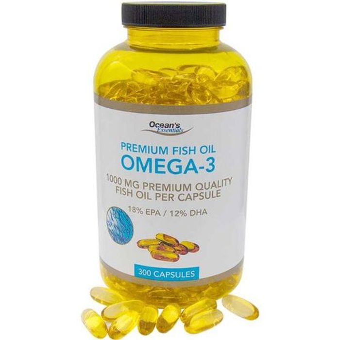 Ocean's Essentials huile de poisson OMEGA-3, 300 capsules