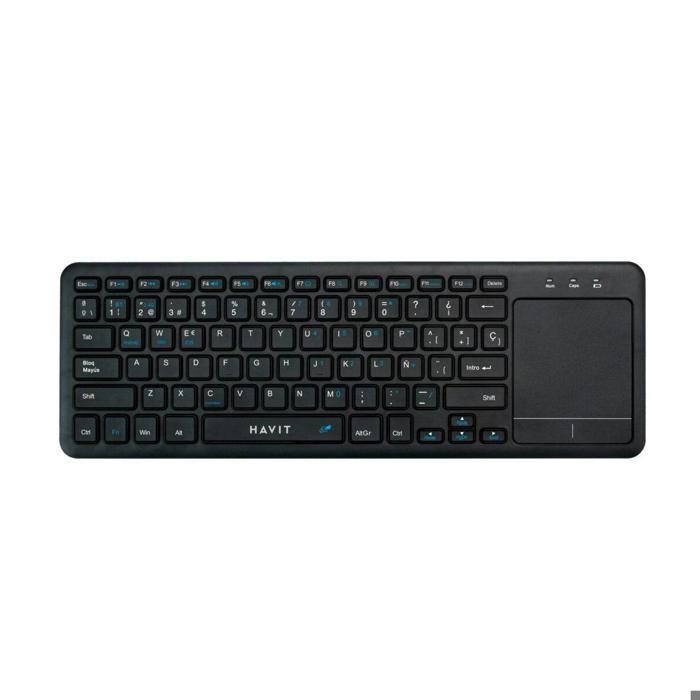 Clavier AZERTY sans fil avec pave tactile BT à double mode d'usine pour tablette PC Android iOS
