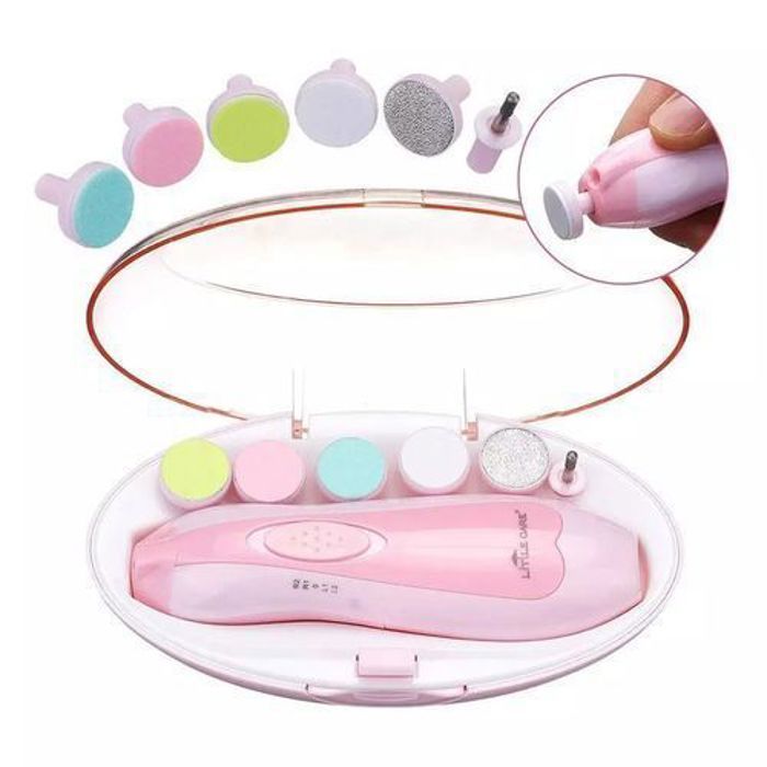 Set de Lime à ongles Électrique pour Bébé