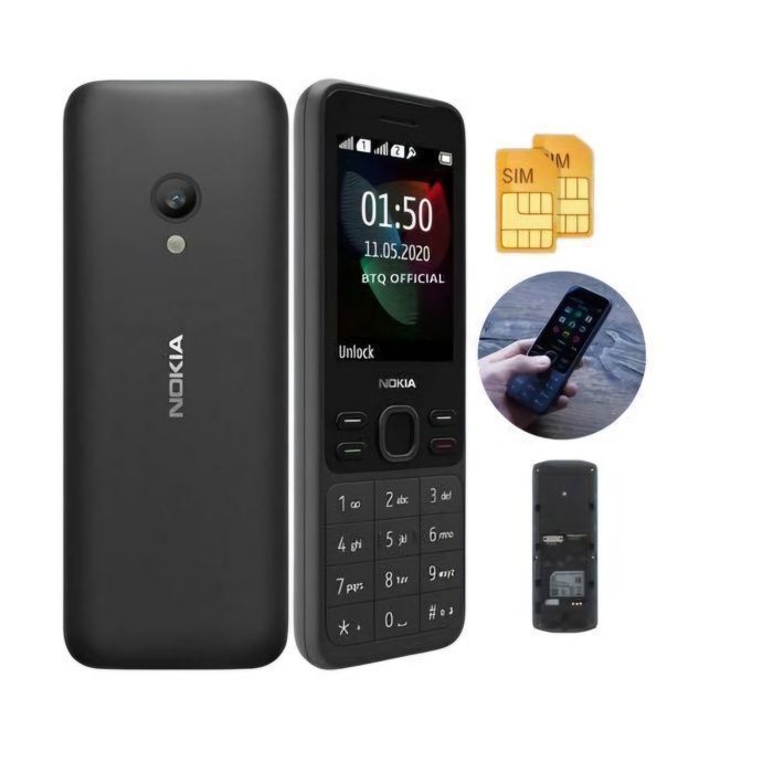 Télephone portable Nokia 150 double sim 2.4 radio FM memoire pour 2000 contacts