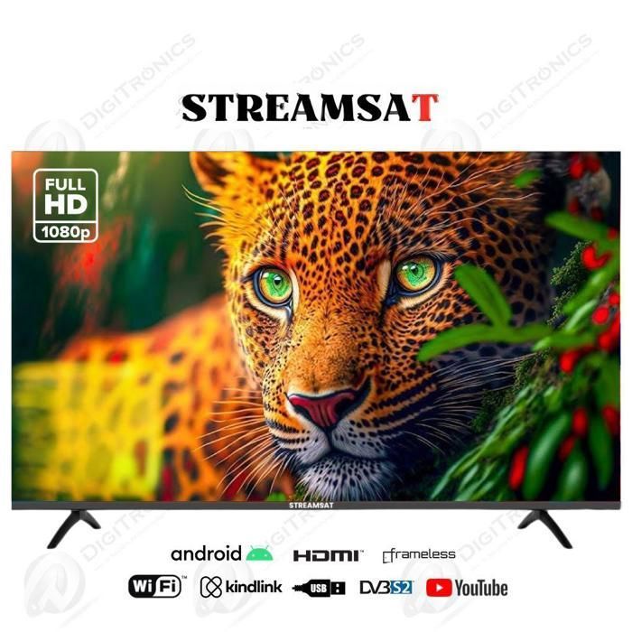 43 - SMART TV Full HD Android 14 Frameless HDMI - Wifi Connect - Nouveau