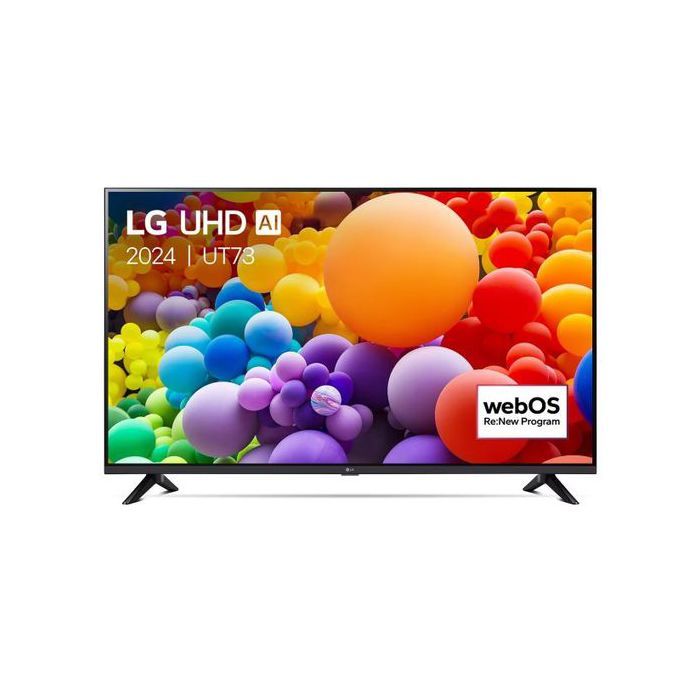 Lg 50" Smart TV 4K Ultra HD - Processeur α5 Gen7 AI 4K - Récepteur Intégré - 3 Hdmi