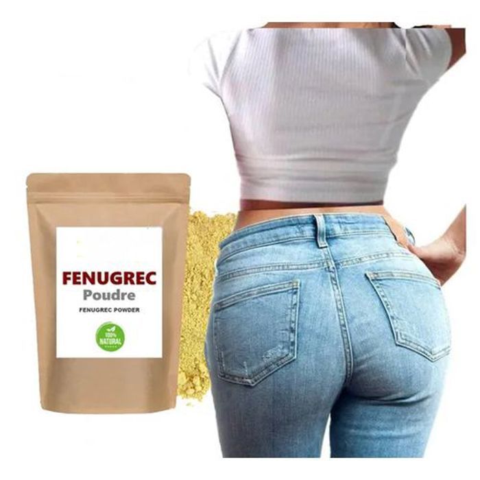 Fenugrec Moulu - Naturel - Prise de Poids - Volume Fessier - Volume Poitrine - Végan