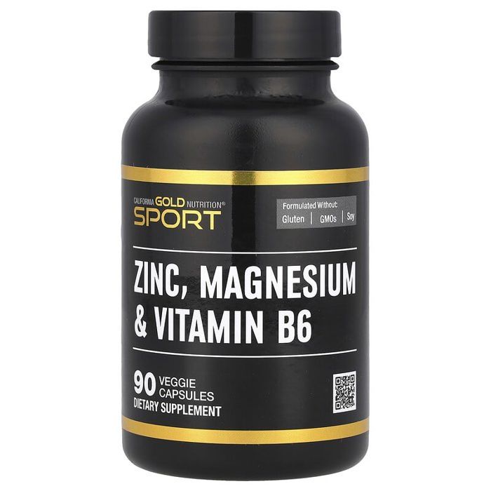 Zinc, magnésium et vitamine B6, 90 capsules végétales
