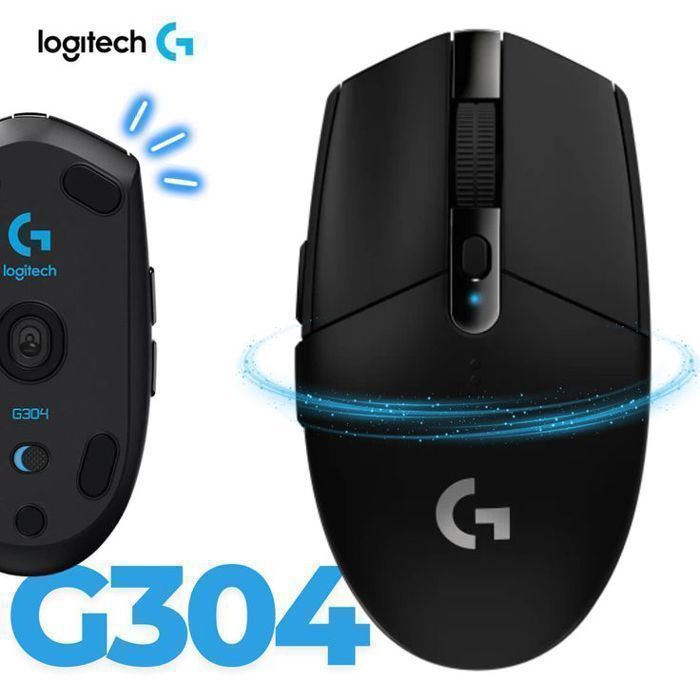 Logitech G304 LIGHTSPEED – Souris Gaming Sans Fil Noire Performante