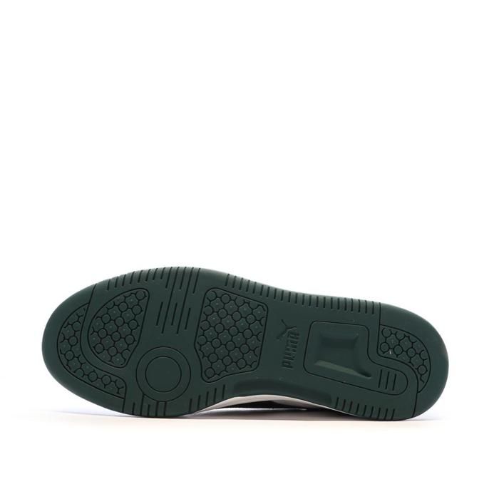 Baskets - PUMA - Rebound V6 Low - Noir et Blanc - Lacets - Tige Synthétique - Marjane Mall - Image 5
