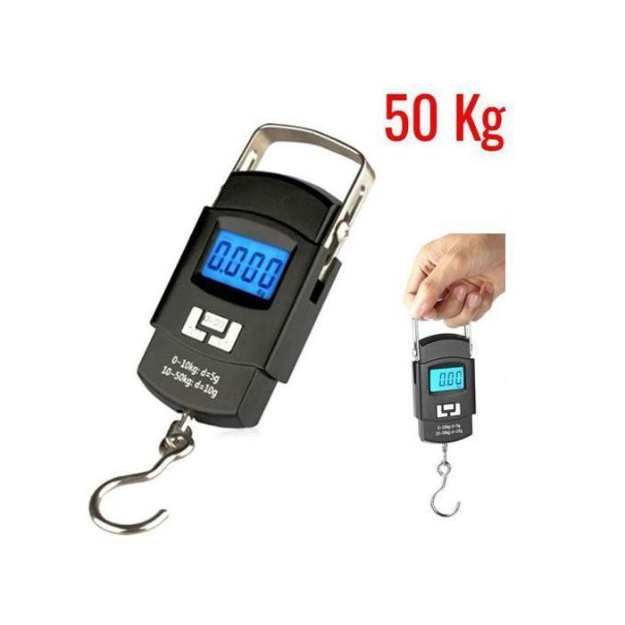 50kg 10g Portable Handheld Electronic Digital LCD Travel Luggage Weighing Scale