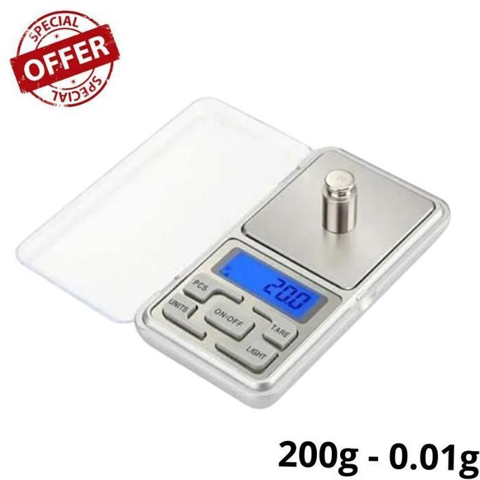 Balance de précision 0.01 G-200G Max professionnelle très précise bijoux or herbe épices