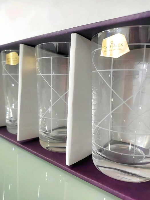 6 Verres à thé Bohemia 5437